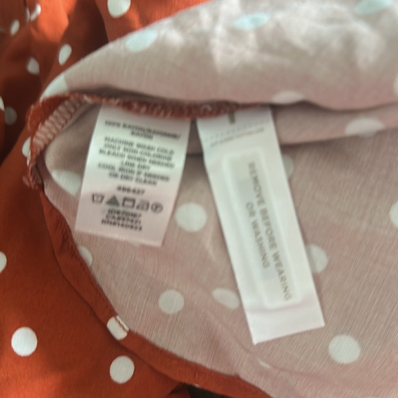 NWT Loft Petite Polka Dot Dress Sz MP - Picture 7 of 9